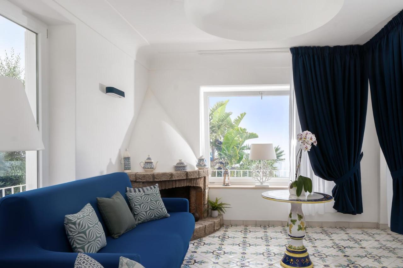 Capri Blue Luxury Villa Le Tre Monelle Anacapri  Exterior photo